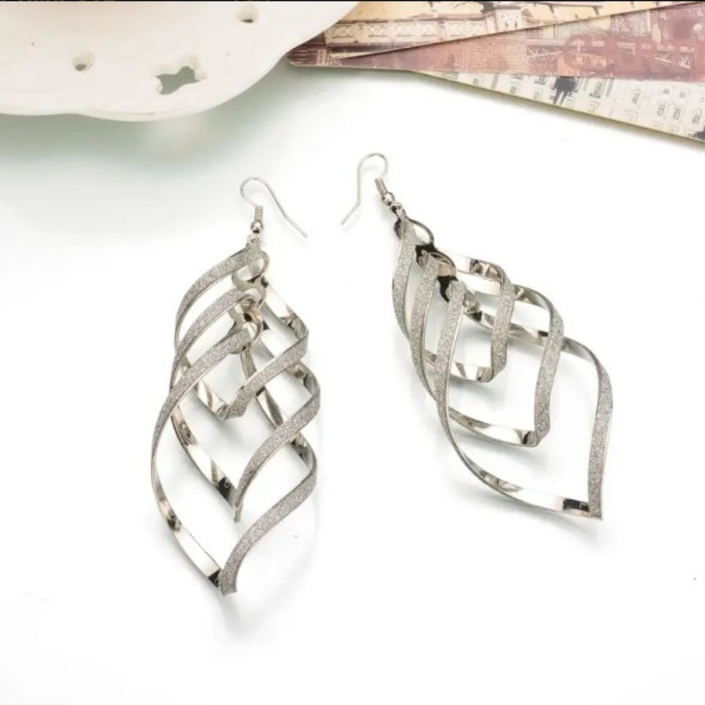 Spiral earrings